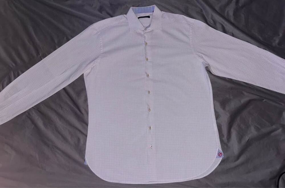 Hammer Made Men's Dress Shirt Size 16.5 (aka Large)
